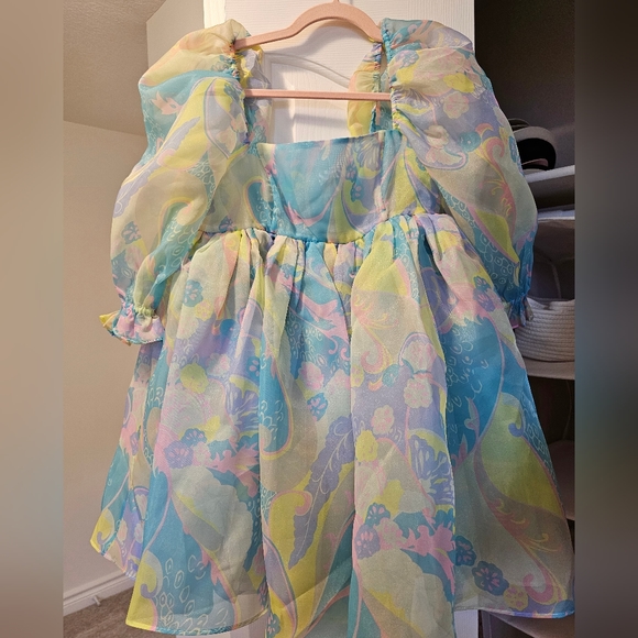 Selkie Electric Lady Puff Dress - Picture 3 of 5